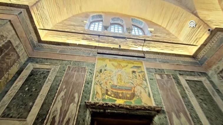 Kiliseden camiye çevrilen Kariye Camii ibadete açıldı 45